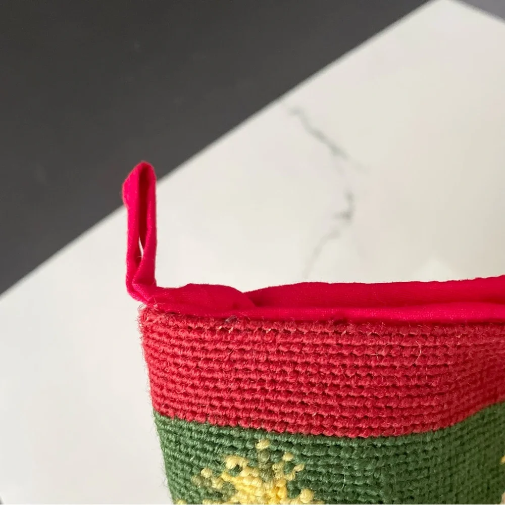 Nutcracker Needlepoint Holiday Stocking